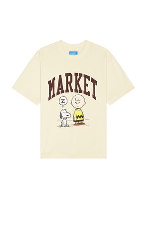 X Peanuts Arc T-Shirt in Cream. - size L (also in M, XL/1X) - Market - Modalova