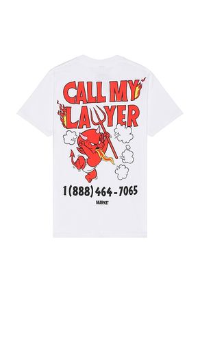 Hot Stuff Call My Lawyer Tee in . - size L (also in M, S, XL/1X) - Market - Modalova