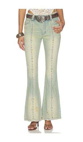 Studded Flared Jeans in . Taglia 34/2. Also in 36/4, 38/6, 40/8, 42/10 - Markgong - Modalova
