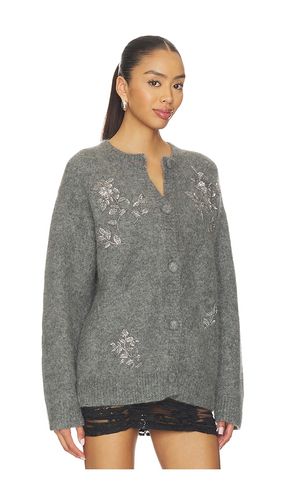 Beaded Mohair Knit Cardigan in . Size M. Also in S - Markgong - Modalova
