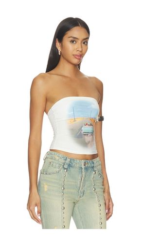 Loveride Retro Print Tube Top in . Size M. Also in S - Markgong - Modalova