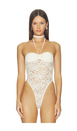 Lace Halter Neck Bodysuit in . Size 34/2. Also in 40/8, 42/10 - Markgong - Modalova