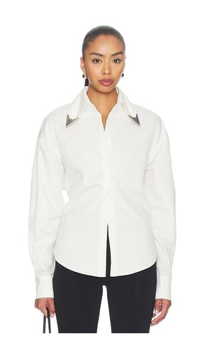 Tie-back Shirt With Metallic Pointed Collar in . Taglia 34/2. Also in 36/4, 40/8, 42/10 - Markgong - Modalova