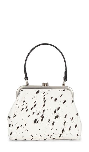 Small Cowhide Leather Metal Clasp Bag in - Markgong - Modalova