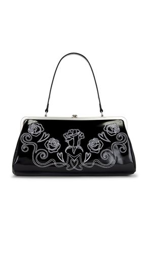 Large Embroidered Metal Clasp Bag in - Markgong - Modalova
