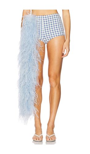 Shorts With Feathers in Blue. - size L (also in M, S) - Milkwhite - Modalova