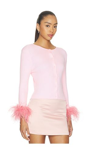 Feather Cardigan in . Taglia L. Also in M - Milkwhite - Modalova