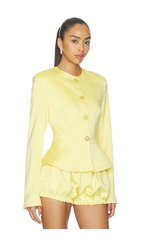 Satin Button Up Blazer in . Size S. Also in M, L - Milkwhite - Modalova