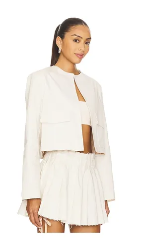 Crop Jacket in . - size L (also in XS) - Milkwhite - Modalova