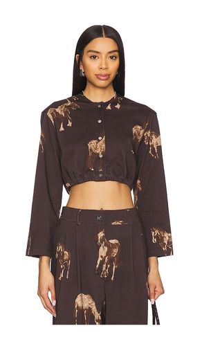 Cropped Top in Brown. - size S (also in XS) - Milkwhite - Modalova