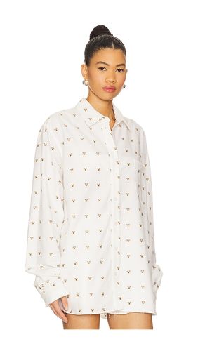 Oversized Shirt in . Size L. Also in S - Milkwhite - Modalova