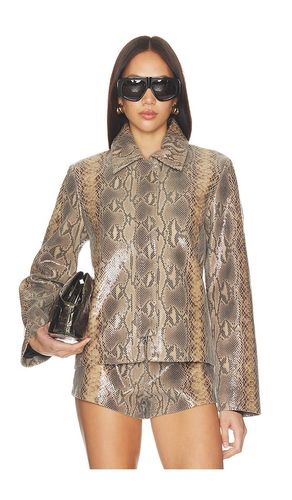 Blouson Leather Jacket in . Taglia S. Also in XS, M, L - Mimchik - Modalova