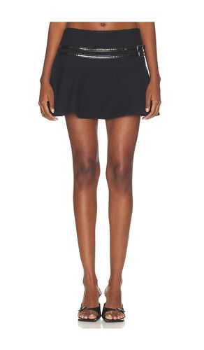 Sophie Double Belt Mini Skirt in . Size 4. Also in 2, 6 - Mimchik - Modalova