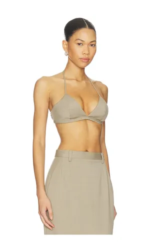Faux Fur Trimmed Rosie Bra in . Size 0. Also in 8 - Mimchik - Modalova