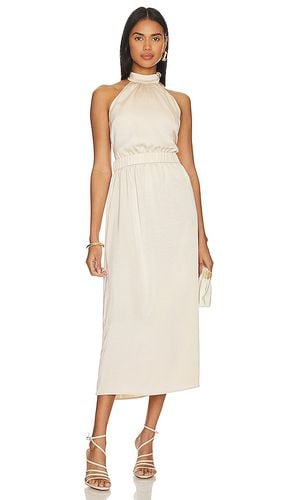 Finlay Midi Dress in Cream. - size L (also in S) - MINKPINK - Modalova