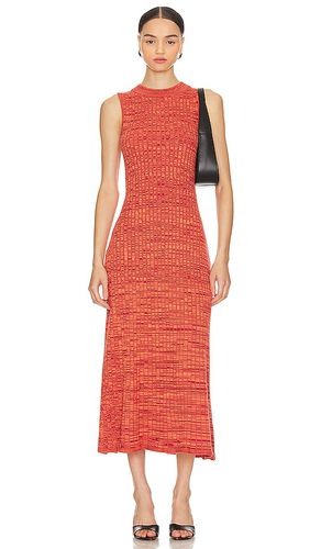 Vestido midi raphael en color naranja talla L en Ámbar - Orange. Talla L (también en M, XL, XS) - MINKPINK - Modalova