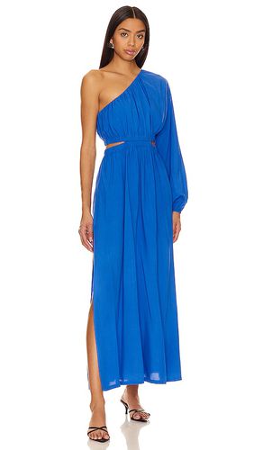 Skye One Shoulder Midi Dress in Blue. - size L (also in S, XL, XS) - MINKPINK - Modalova