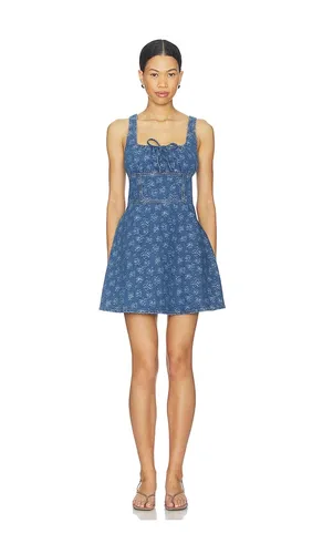 Neve Denim Mini Dress in . Size M. Also in S, XS - MINKPINK - Modalova