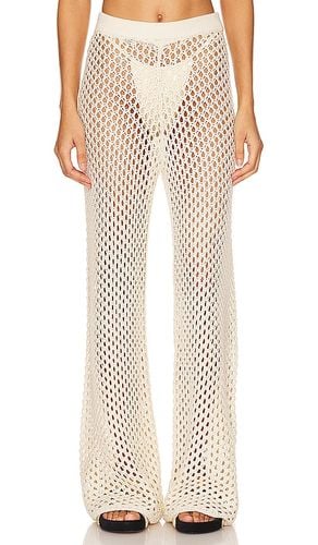 Balmy Crochet Knit Pants in . - size L (also in M, S, XL) - MINKPINK - Modalova