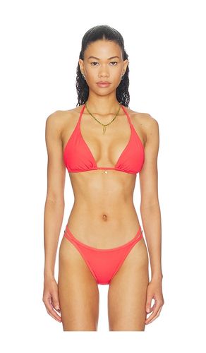 Toscana Triangle Bikini Top in Coral. - size L (also in M, S, XS) - MINKPINK - Modalova