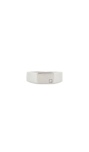 Geo Signet Ring With Diamond in . Taglia 10. Also in 11, 9 - Miansai - Modalova