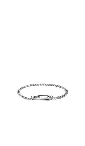 Ira Chain Bracelet in Metallic Silver. - size L (also in M) - Miansai - Modalova