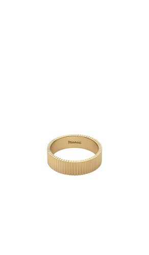 Kit Ring in Metallic Gold. - size 10 (also in 11, 9) - Miansai - Modalova