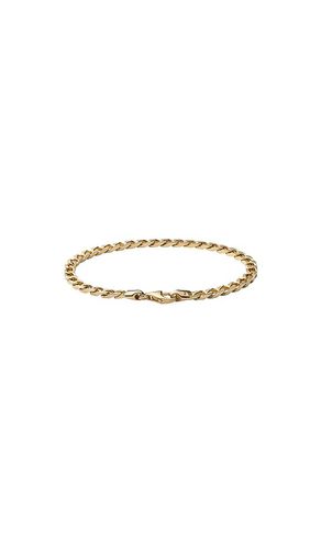 Mm Cuban Chain Bracelet in Metallic Gold. - size L (also in M) - Miansai - Modalova