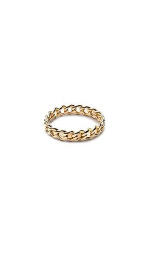 Cuban link ring in color metallic gold size 9 (also in 10) - Miansai - Modalova