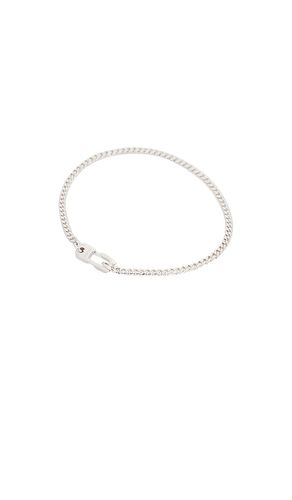 Annex Cuban Chain Bracelet in Metallic Silver. - size M (also in L) - Miansai - Modalova