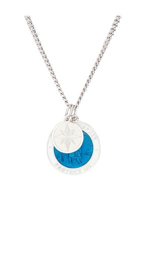 Saint Christopher Surf Necklace in Blue - Miansai - Modalova