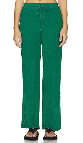 Jovi Waist Tie Pant in Green. - size M (also in S, XS) - Michael Stars - Modalova