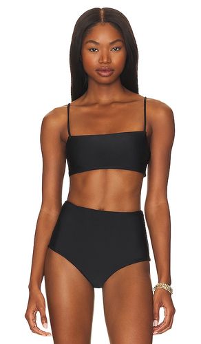 Strength Shelly Bikini Top in Black. - size M (also in L, S, XL, XS) - MIKOH - Modalova