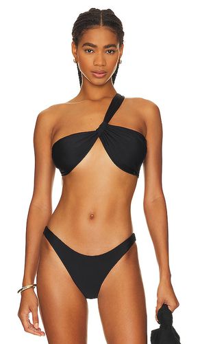 Razo One Shoulder Bikini Top in Black. - size M (also in S, XS) - MIKOH - Modalova