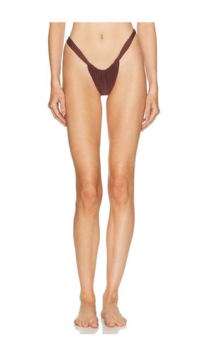 Uvita Bikini Bottom in Brown. - size M (also in S) - MIKOH - Modalova