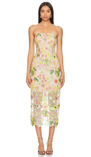 Kait Botanical Petals Sequins Dress in Beige. - size 10 (also in 2, 4, 8) - MILLY - Modalova