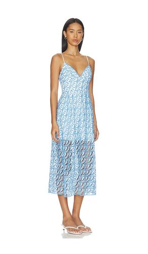 Hazel Embroidered Midi Dress in . Taglia 10. Also in 12, 2, 4, 6, 8 - MILLY - Modalova
