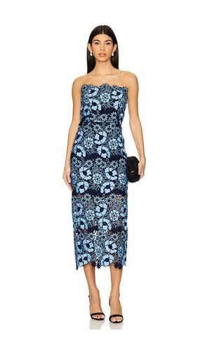 Kait Two Tone Floral Lace Dress in . - size 0 (also in 10, 2, 4, 6, 8) - MILLY - Modalova