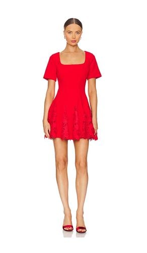 Joy Square Neck Mini Godet Dress in . - size 0 (also in 10, 12, 2, 4, 6, 8) - MILLY - Modalova