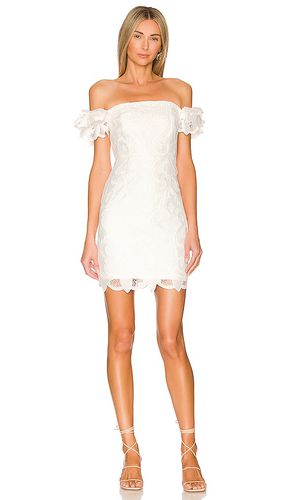 Britton Guipure Lace Dress in Ivory. - size 0 (also in 2) - MILLY - Modalova