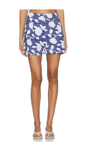 Amanda Floral Linen Short in ,. Size 0. Also in 10, 12, 2, 4, 6, 8 - MILLY - Modalova