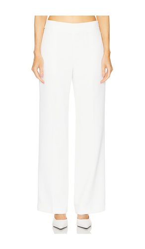 Natia Crepe Pant in White. - size 4 (also in 6) - MILLY - Modalova