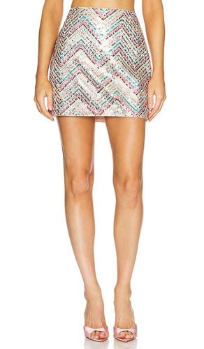 Chevron Sequins Skirt in . Size 2, 4 - MILLY - Modalova