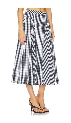 Robin Gingham Midi Skirt in ,. Size 2. Also in 4, 6, 8, 10, 12 - MILLY - Modalova