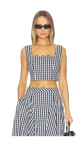 Mia gingham top in color , size P (also in S, M, L) - MILLY - Modalova