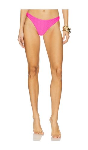 Margot Textured Chevron Bikini Bottom in . - size L (also in M) - MILLY - Modalova