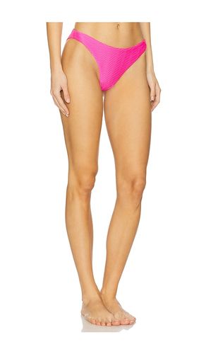 Margot Textured Chevron Bikini Bottom in . - size L (also in M) - MILLY - Modalova