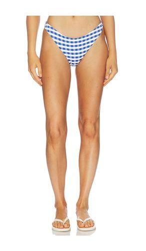 Margot Jacquard Cottage Bikini Bottom in Royal. - size L (also in M, S) - MILLY - Modalova