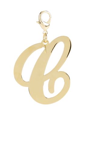 Initial Bag Charm in Metallic . - size B (also in E, H, I, K, L, N, O, R) - Maison Irem - Modalova