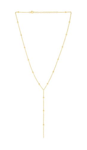 Bo Lariat Ball Necklace in Metallic - Maison Irem - Modalova